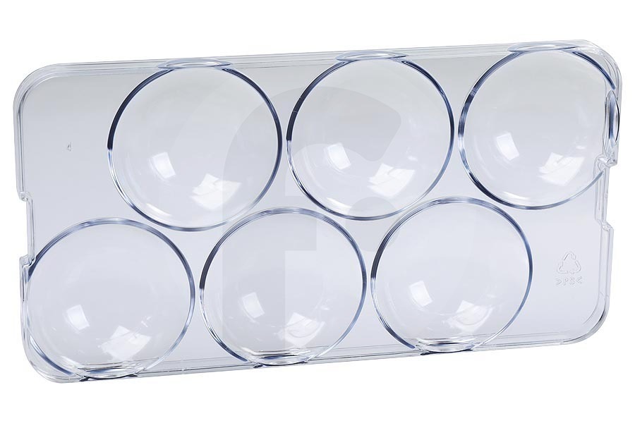 Constructa Frigorifero Portauova a 6 scomparti trasparente per Bosch, Siemens e altri frigo e congelatore combinato 649479, 00649479