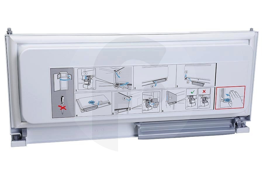 Constructa Frigorifero Coperchio vano congelatore Bosch 11014300 Frigorifero