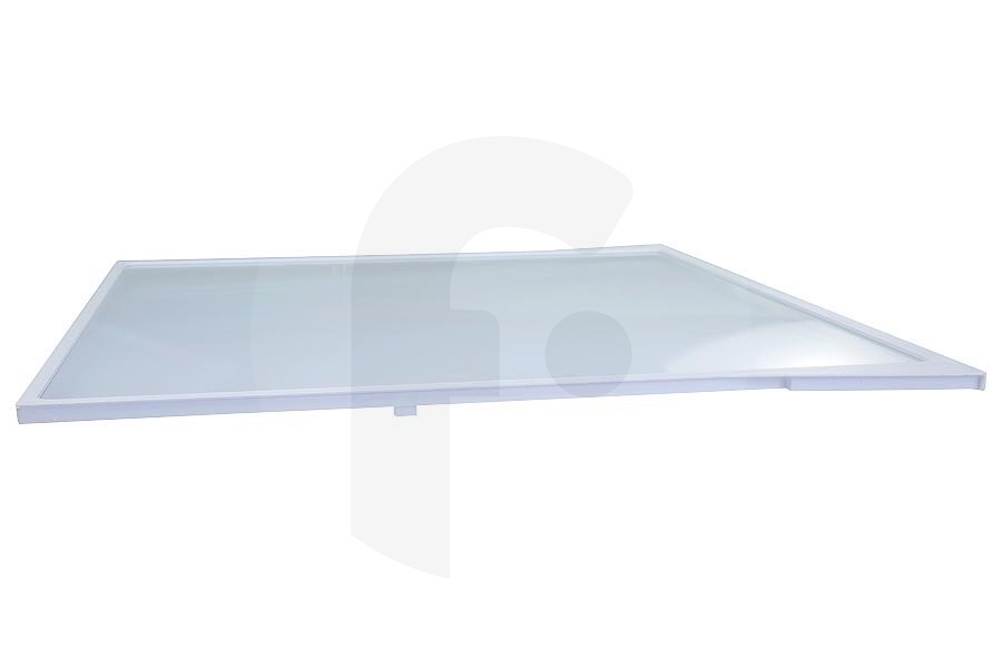 Constructa Frigorifero Lastra di vetro (ripiano) completa incl. profili (bordi) per Bosch, Siemens e altri frigo e congelatore combinato 704421, 00704421