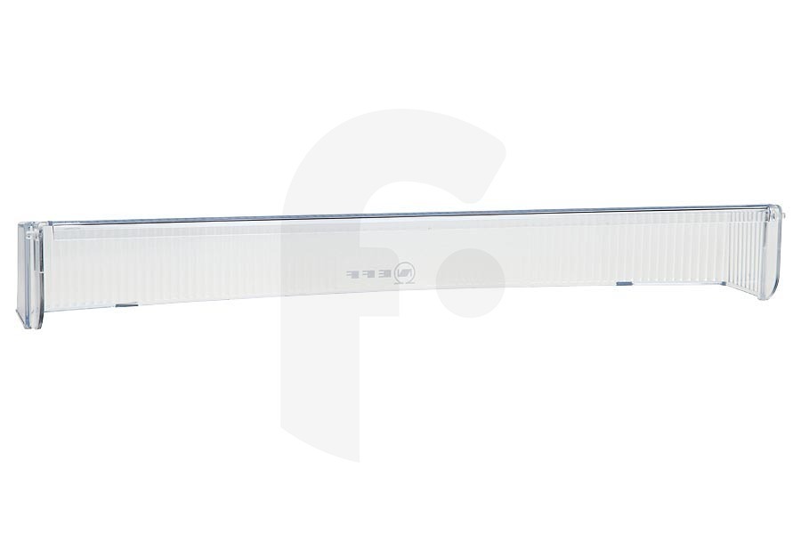 Bosch Frigorifero Coperchio per Ripiano per Burro Frigorifero adatto per Neff, Bosch, Siemens 420 x 90 x 55 mm Trasparente 00448321