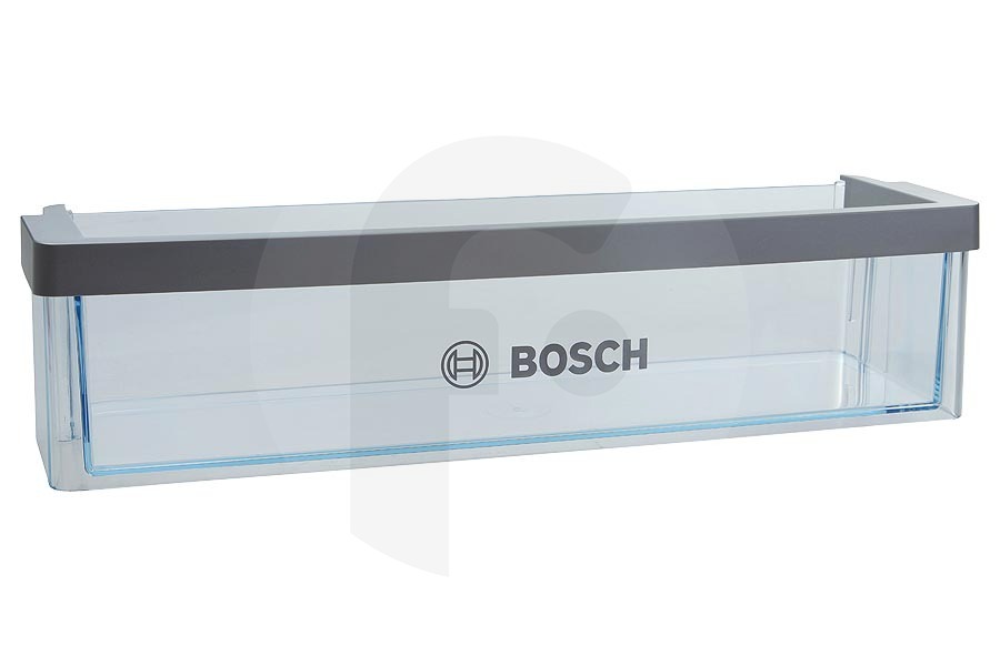 Bosch 671206, 00671206 Frigorífico Botellero (Estante botellas) Frigorífico para Bosch, Siemens entre otros Inferior 423 x 117 x 113 mm Transparente 00671206, 671206 apto para entre otros KFR18E51, KIL38A51