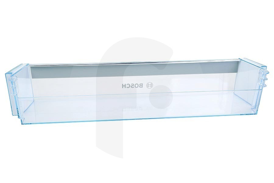 Bosch Frigorifero Portabottiglie Frigorifero adatto per Bosch, Siemens Inferiore 572 x 121 x 99 mm Transparente / Argento 00707344, 707344