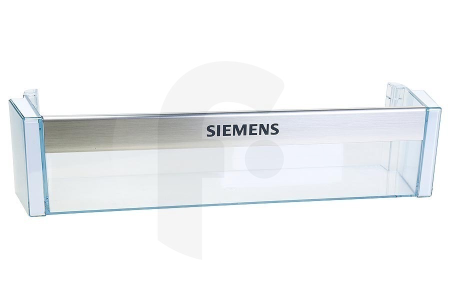 Siemens 749567, 00749567 Frigorifero Portabottiglie Frigorifero adatto per Bosch, Siemens Inferiore 438 x 115 x 95 mm Transparente / Argento 00749567 adatto a tra cui KI42LED4002, KI21RED3002