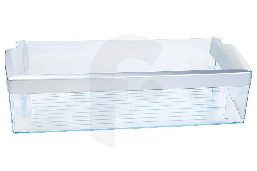 Siemens 673122, 00673122 Frigorífico Estante puerta Frigorífico para entre otros Bosch, Siemens Intermedio 416 x 175 x 127 mm Transparente / Plata 00673122 apto para entre otros KAD62P91, KAD62P90