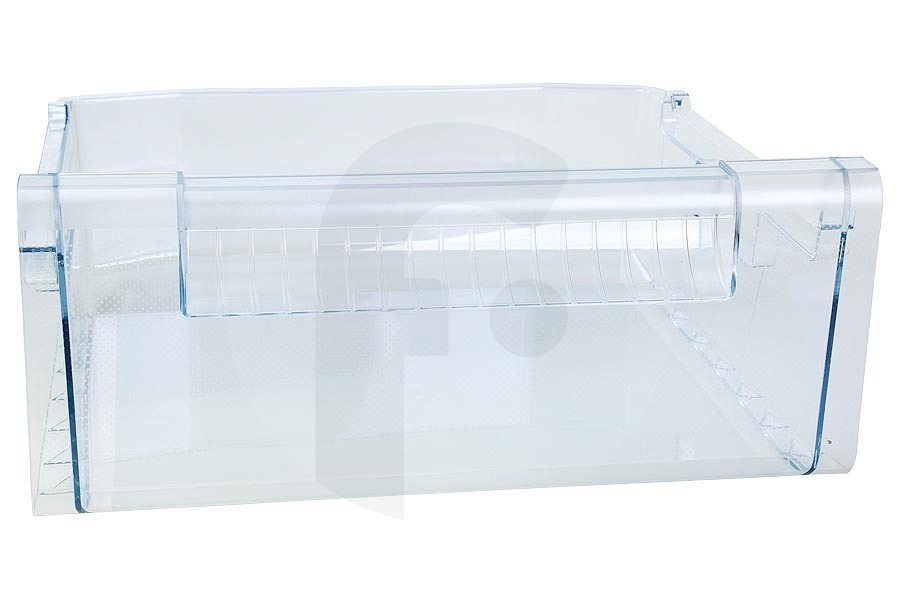 Bosch 740851, 00740851 Frigorífico Cajón del congelador, transparente, superior y central 393x370x163mm Frigorífico / Congelador 00740851 apto para entre otros KI34VV21CH03, KI34VV22FF02