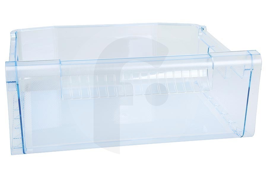 Siemens Frigorífico Cajón del congelador (contenedor) transparente para Bosch, Siemens y otros frigorífico y congelador combinado 448600, 00448600 apto para entre otros KIV38V0001, KIV38X22RU01