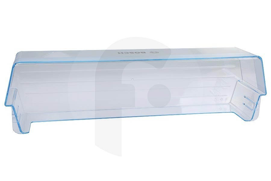Bosch Frigorifero Ripiano bottiglie (ripiano porta) trasparente per Bosch, Siemens e altri frigo e congelatore combinato 11009803