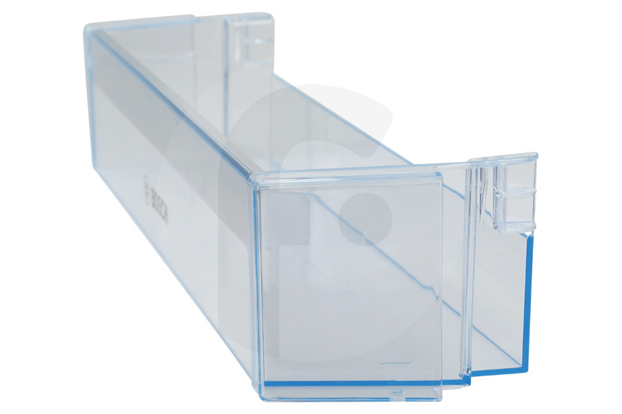 Bosch Frigorifero Portabottiglie (balconcino porta) trasparente per Bosch, Siemens e altri frigoriferi combinati 11035494