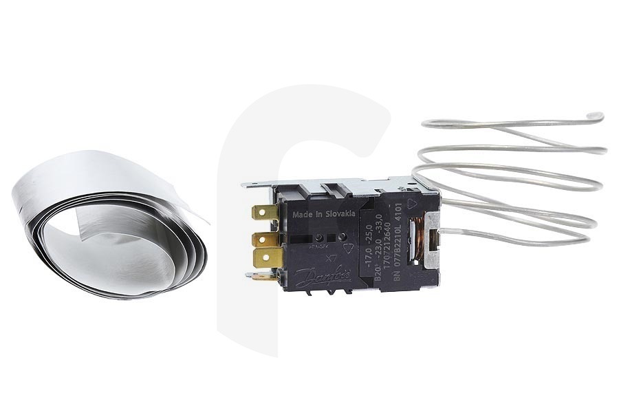 Constructa Frigorifero Termostato (termostato di raffreddamento) a 4 contatti per Bosch, Siemens e altri congelatore 644096, 00644096