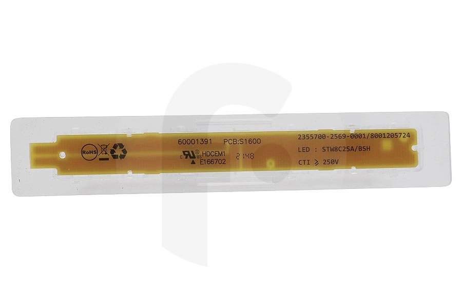 Constructa Frigorifero Illuminazione a LED (lampada frigorifero) per Bosch, Siemens e altri frigo e congelatore combinato 10003924