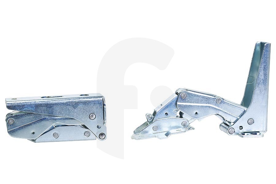 Philips/Whirlpool Frigorifero Cerniera (cerniera per porta) della porta 2 pezzi per Atag e altri frigo e congelatore combinato 608770, 00608770