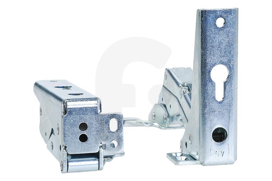 Philips/Whirlpool Frigorifero Cerniera (cerniera per porta) della porta 2 pezzi per Atag e altri frigo e congelatore combinato 608770, 00608770