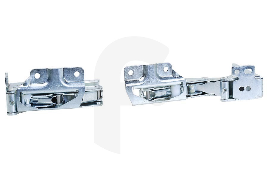 Philips/Whirlpool Frigorifero Cerniera (cerniera per porta) della porta 2 pezzi per Atag e altri frigo e congelatore combinato 608770, 00608770