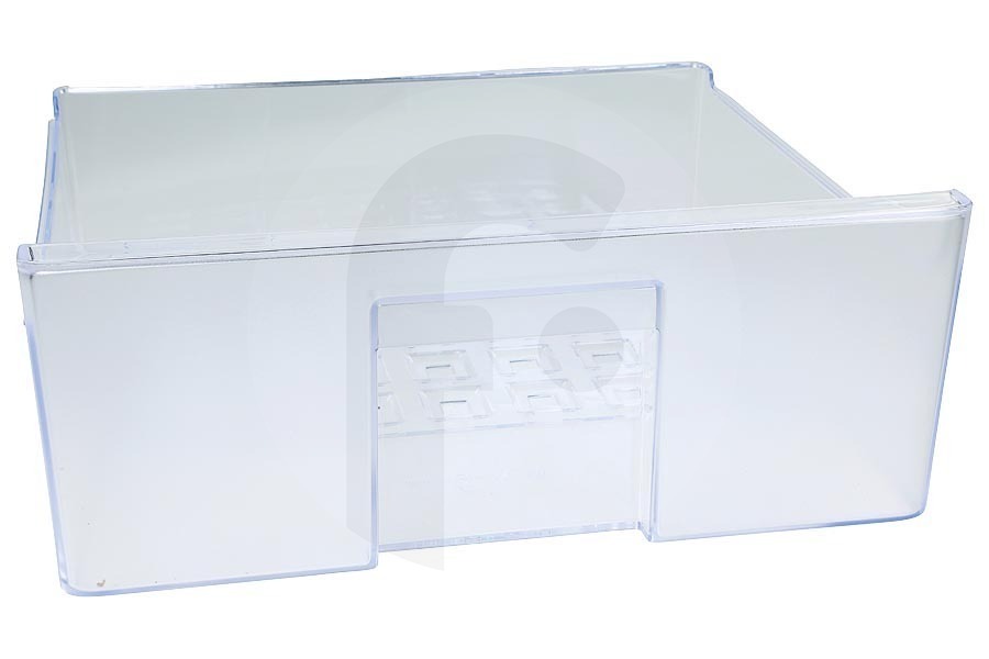 Atag Frigorífico Cajón del congelador (contenedor) transparente para Atag y otros frigorífico y congelador combinado 35838 apto para entre otros EEK262VAE01, AK2178DCE02, EEK262VA