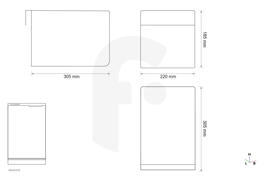 Atag Kühlschrank Gemüsefach Kühlschrank für u.a. Atag, Gorenje, Pelgrim Unten 290 x 220 x 160 mm 596564
