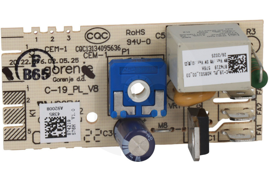 Atag-pelgrim Congelatore Atag Scheda di potenza per frigorifero 874219 adatto a tra cui KS14178DA, PCS34178LP