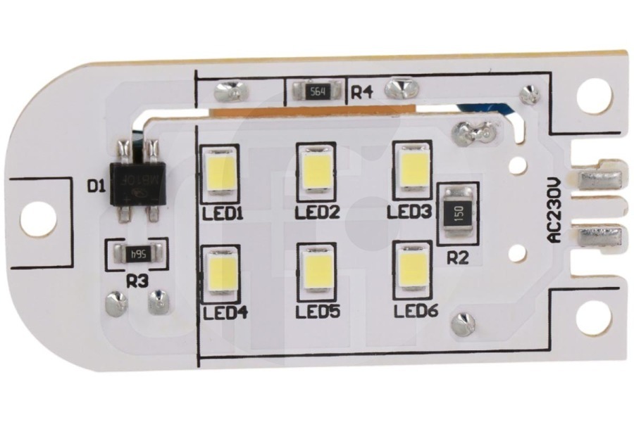 Etna Frigorifero Scheda elettronica (PCB) incl. illuminazione LED per Etna e altri combinato frigorifero-congelatore 855837