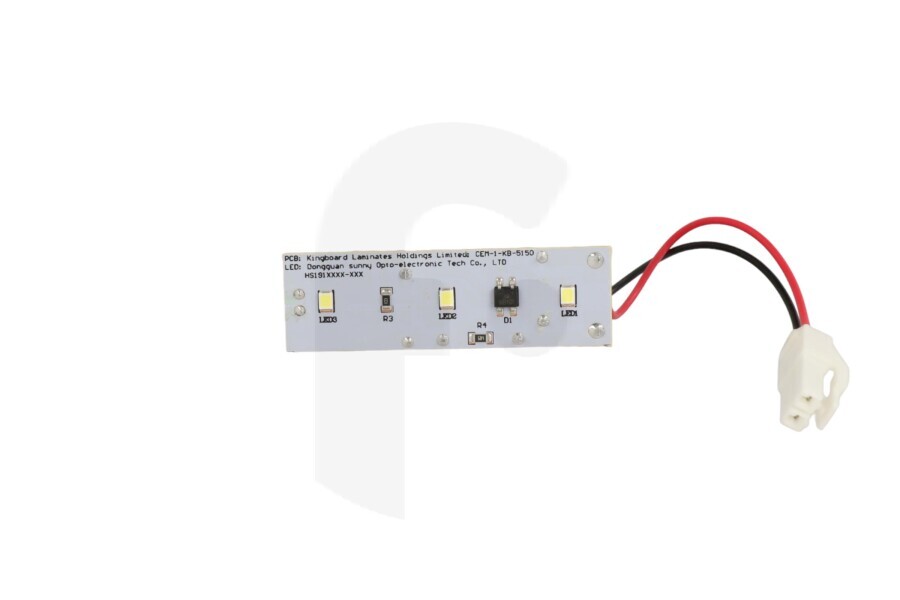 Rosieres Frigorífico Candy placa de circuito impreso (módulo) para iluminación LED frigorífico y congelador combinado 41041487 apto para entre otros CFBD2650E1, CKBC3380E1, HBOP37801