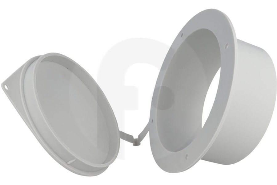 DeLonghi Condizionatore d'aria DeLonghi flangia a muro (passaggio a muro) con valvola ⌀125mm condizionatore TL1857 adatto a tra cui PACCT90, PACC100, PACA110L