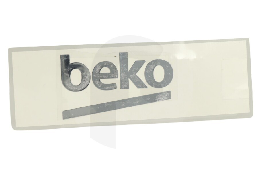 Beko Frigorífico Etiqueta engomada del logotipo de Beko 5786590200 refrigerador apto para entre otros varios modelos