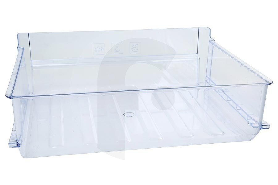 Beko Kühlschrank Beko Gemüseschublade (Schublade, Behälter) transparent Kühl-/Gefrierkombination 4397301700