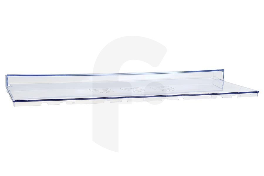 Beko Congelatore Beko frontale (pannello frontale, sportello dello scomparto congelatore) del cassetto del congelatore, superiore, trasparente, congelatore 445x190mm 5906370300
