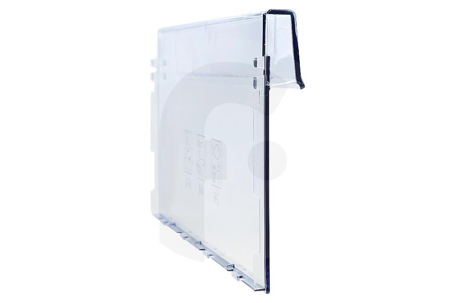 Beko Congelatore Beko frontale (pannello frontale, sportello dello scomparto congelatore) del cassetto del congelatore, superiore, trasparente, congelatore 445x190mm 5906370300