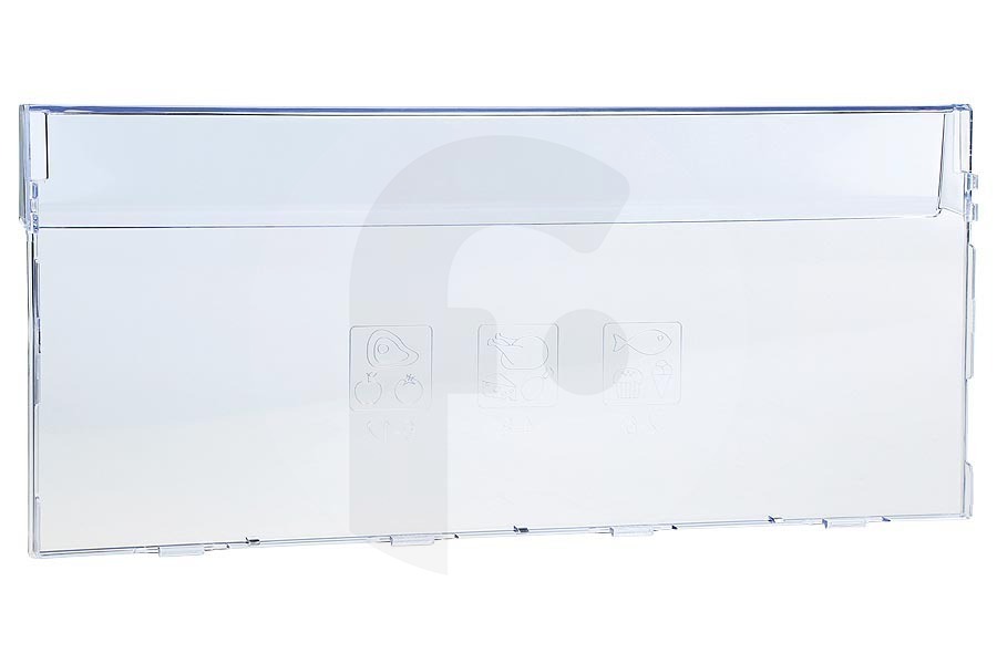 Beko Congelatore Beko frontale (pannello frontale, sportello dello scomparto congelatore) del cassetto del congelatore, superiore, trasparente, congelatore 445x190mm 5906370300