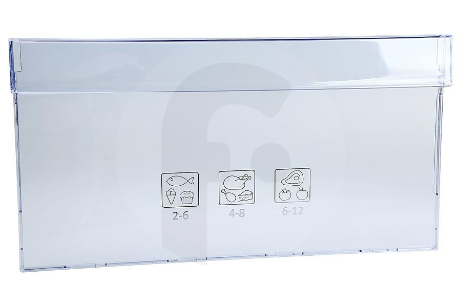 Beko Frigorífico Beko frente (panel frontal) del cajón del congelador, parte inferior 235mm Frigorífico / Congelador 4634610200 apto para entre otros RCNA365E30, CSA365K30, CN365E30