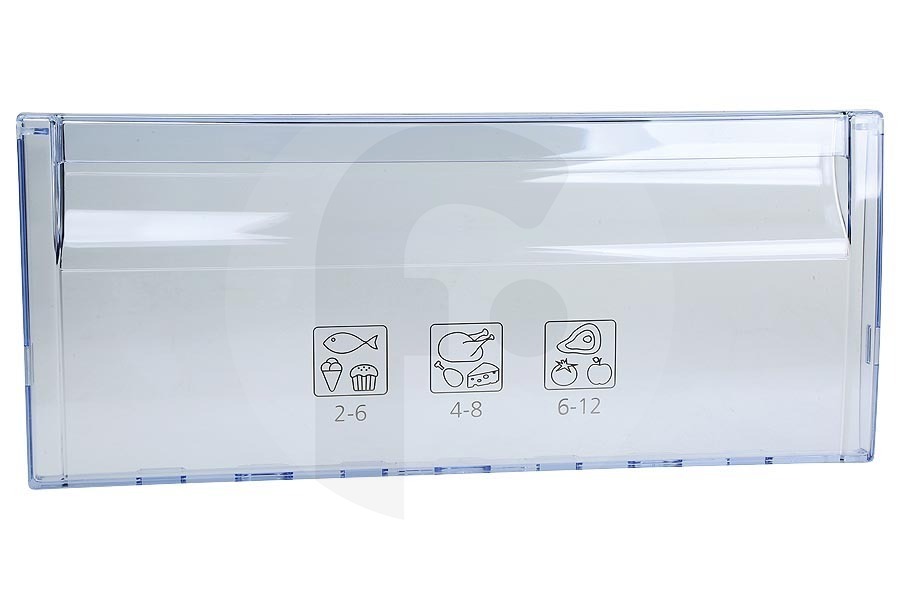 Beko Frigorífico Beko frente (panel frontal) del cajón del congelador Frigorífico / Congelador 4397311100 apto para entre otros FN130430, FN129420, CS134020