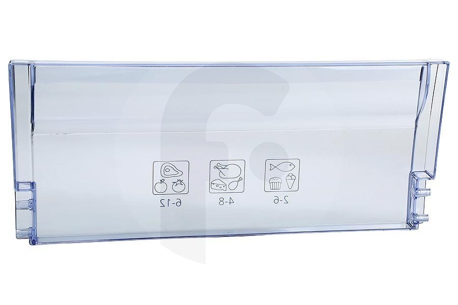 Beko Congelatore Beko frontale (pannello frontale, sportello dello scomparto congelatore) del cassetto del congelatore, trasparente, Congelatore Frigorifero / Congelatore 4397311300