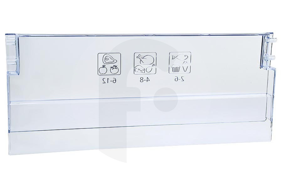 Beko Congelatore Beko frontale (pannello frontale, sportello dello scomparto congelatore) del cassetto del congelatore, superiore, trasparente, Congelatore Frigorifero / Congelatore 5906370700