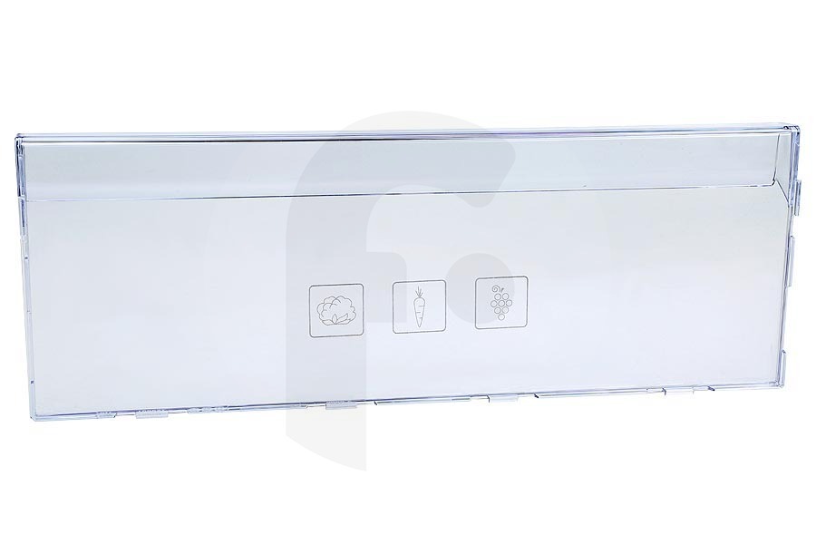 Beko Kühlschrank Beko Schubladenblende für Gemüsefach transparent Kühl-/Gefrierkombination 4640590200