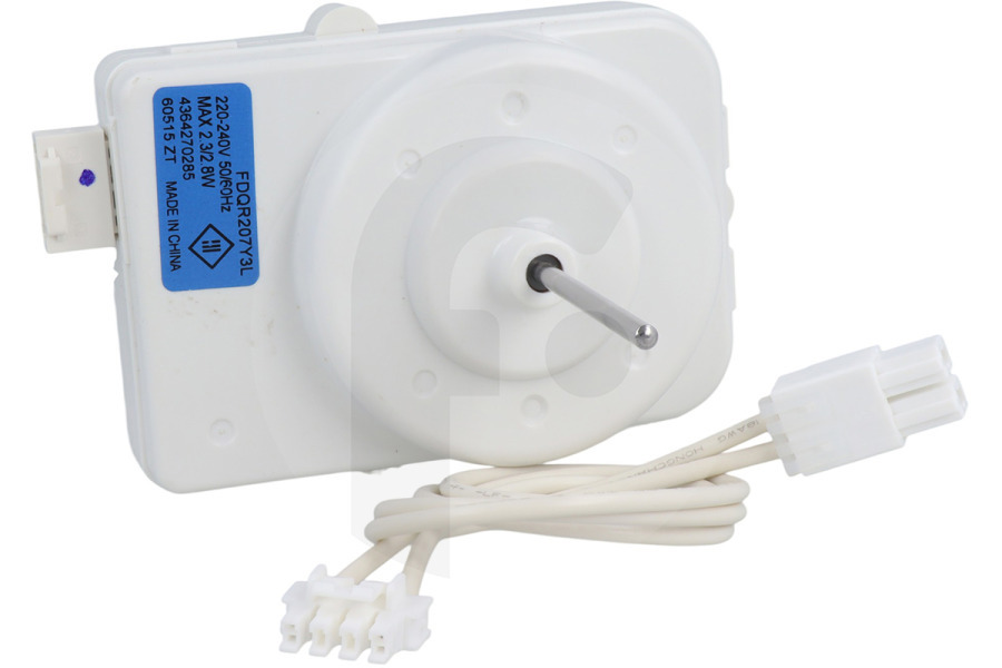 Grundig Congelatore Ventola alternativa per frigorifero 4364270285 adatto a tra cui GNE46102B, KWD9440X, GNE25800S