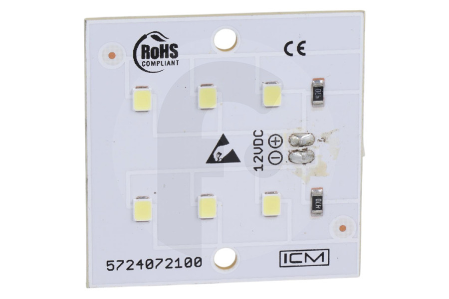 Ikea Frigorífico Beko Módulo LED para refrigerador 5724072100 apto para entre otros BCSA283E3S, RCNA365K20X