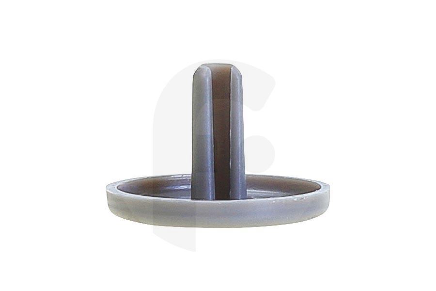 Liebherr Congelador Liebherr tapa cobertora de la puerta con orificio para tornillo gris Frigorífico / Congelador 7421602 apto para entre otros CNEF3515, CUEF4015