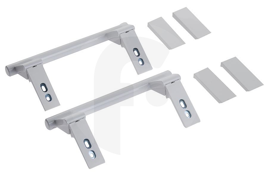 Liebherr Congelador Liebherr tirador (tirador de la puerta) juego de 2 blanco frigorífico y congelador combinado 9096036 apto para entre otros KSV3660