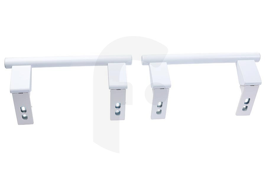 Liebherr 9096036 Frigorífico Tirador (tirador de puerta) blanco 2 piezas para Liebherr frigorífico y congelador combinado 7438432 apto para entre otros KSV3660