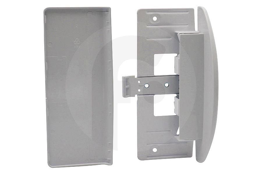 Liebherr Kühlschrank Türgriff weiß (komplett, mit Abdeckplatte) für Kühlschrank 7042614