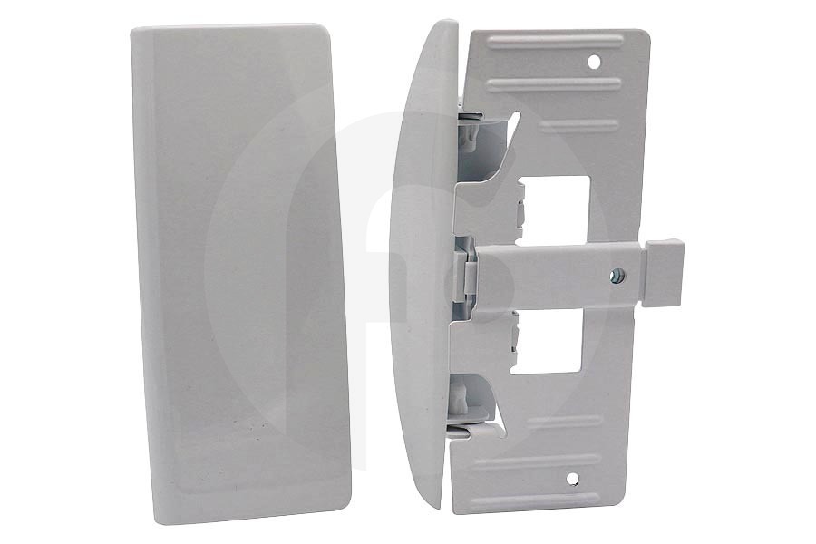Liebherr Kühlschrank Türgriff weiß (komplett, mit Abdeckplatte) für Kühlschrank 7042614