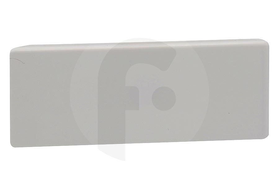 Liebherr Congelador Liebherr tapa protectora (placa de cubierta) de tirador blanca frigorífico, congelador 7426362 apto para entre otros KSV3660, KSV4260,
