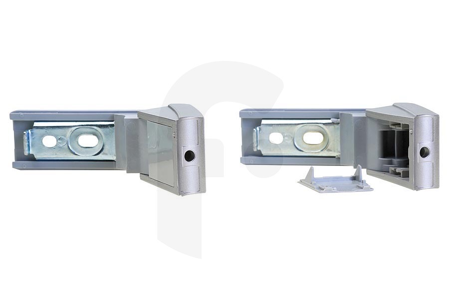 Liebherr Congelatore Kit di riparazione per maniglia porta argentata frigorifero Liebherr 9590180