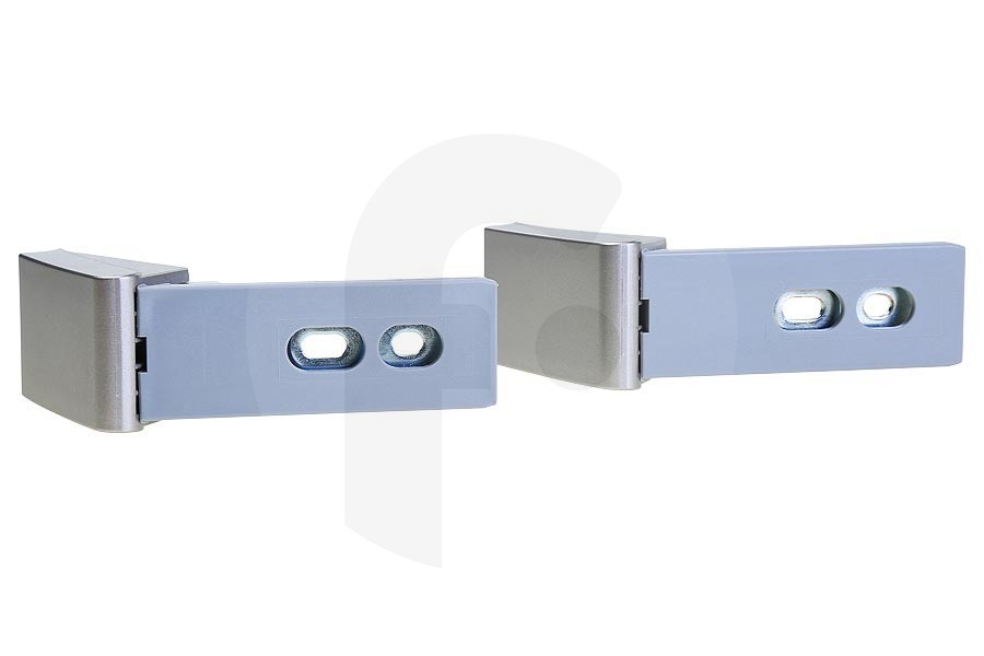 Liebherr Congelatore Kit di riparazione per maniglia porta argentata frigorifero Liebherr 9590180