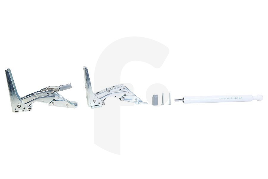 Liebherr bisagra (bisagra de la puerta) con muelle de gas juego de 2 frigorífico, congelador 9590166 apto para entre otros IKB221420B, IKB261420