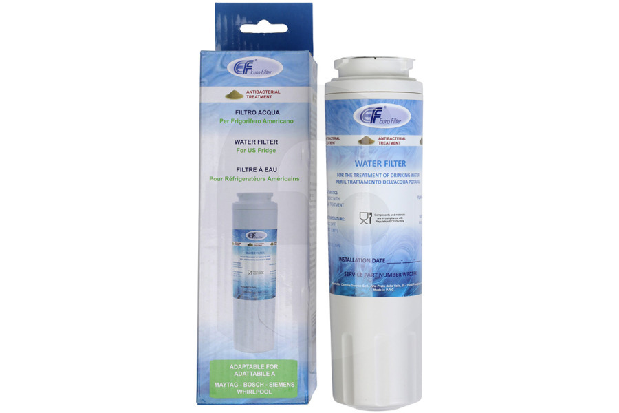 Gaggenau UKF8001 480181700573 Frigorífico Filtro de agua alternativo para Bosch, Siemens y otros frigorífico americano UKF8001, 480181700573 apto para entre otros muchas marcas y modelos - ver información adicional