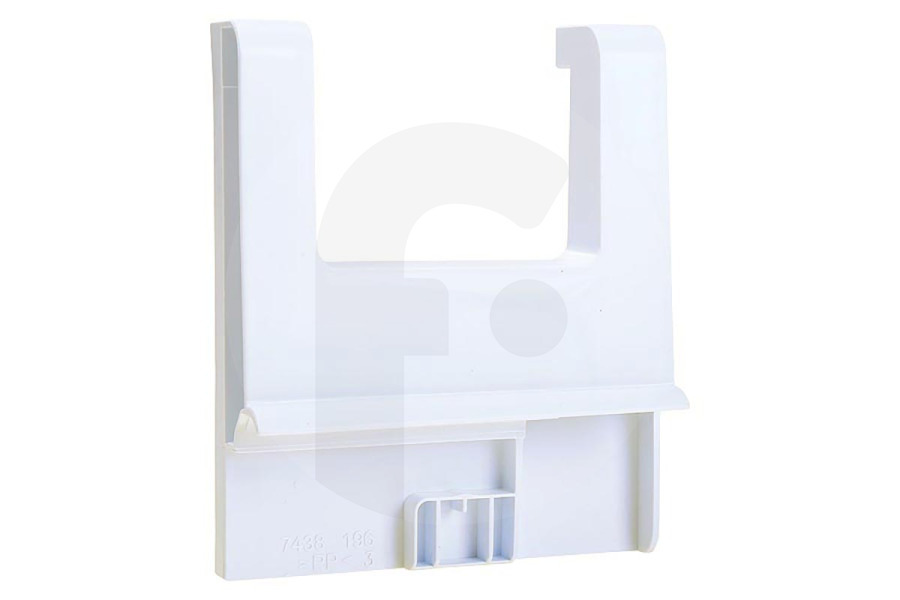 Liebherr Frigorifero Liebherr supporto per portabottiglie destra (scomparto inferiore della porta) bianco Frigorifero 9097237 adatto a tra cui IK1654, CNP3758