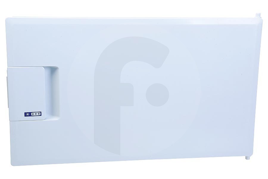 Liebherr Frigorífico Liebherr puerta abatible del compartimento congelador (puerta del compartimento congelador) completa blanca frigorífico 9877630 apto para entre otros IK3514200, IKBP355420A0, IKV321420E0