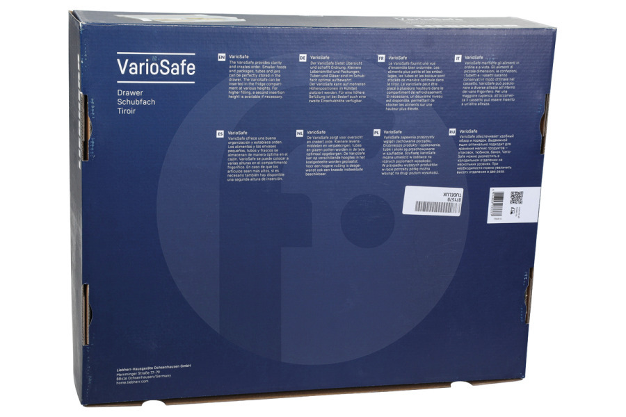 Liebherr Frigorifero Liebherr cassetto VarioSafe bianco trasparente frigorifero combinato 9882644