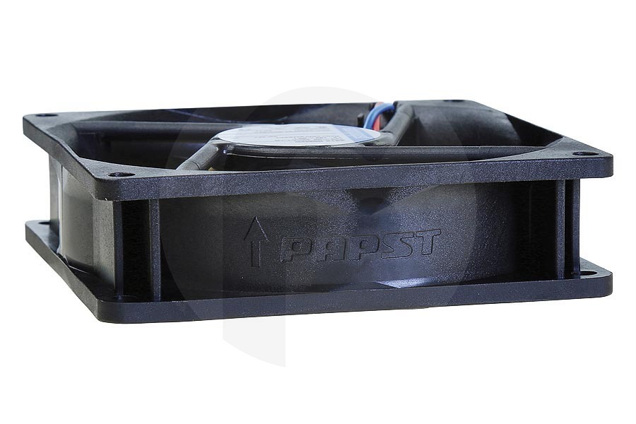 Liebherr Congelador Liebherr ventilador (aleta, hélice, aspa) negro, con motor ebmpapst 3412 NGMER Frigorífico / Congelador 6108098