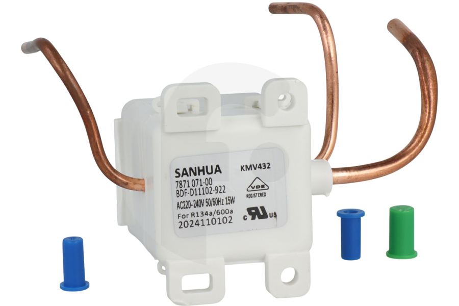 Liebherr válvula solenoide en compresor frigorífico 9192991 apto para entre otros CN303324A, CN481320A